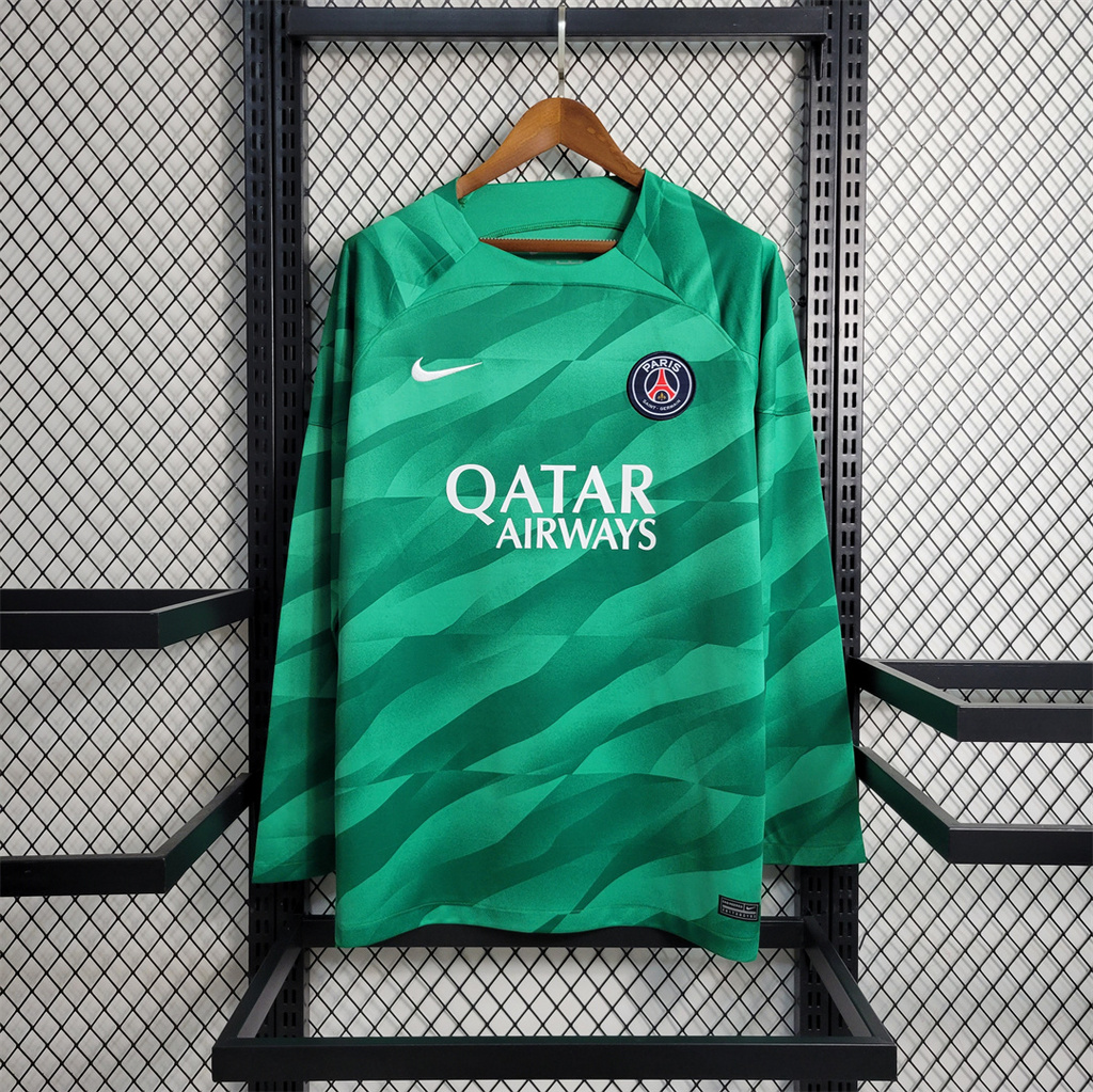 Paris Saint-Germain PSG 23-24 Goalkeeper Long Sleeve Jersey - Fans Version